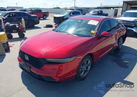 2025 Honda Accord Hybrid Ex-L из США, поврежденный, VIN 1HGCY2F62SA046781